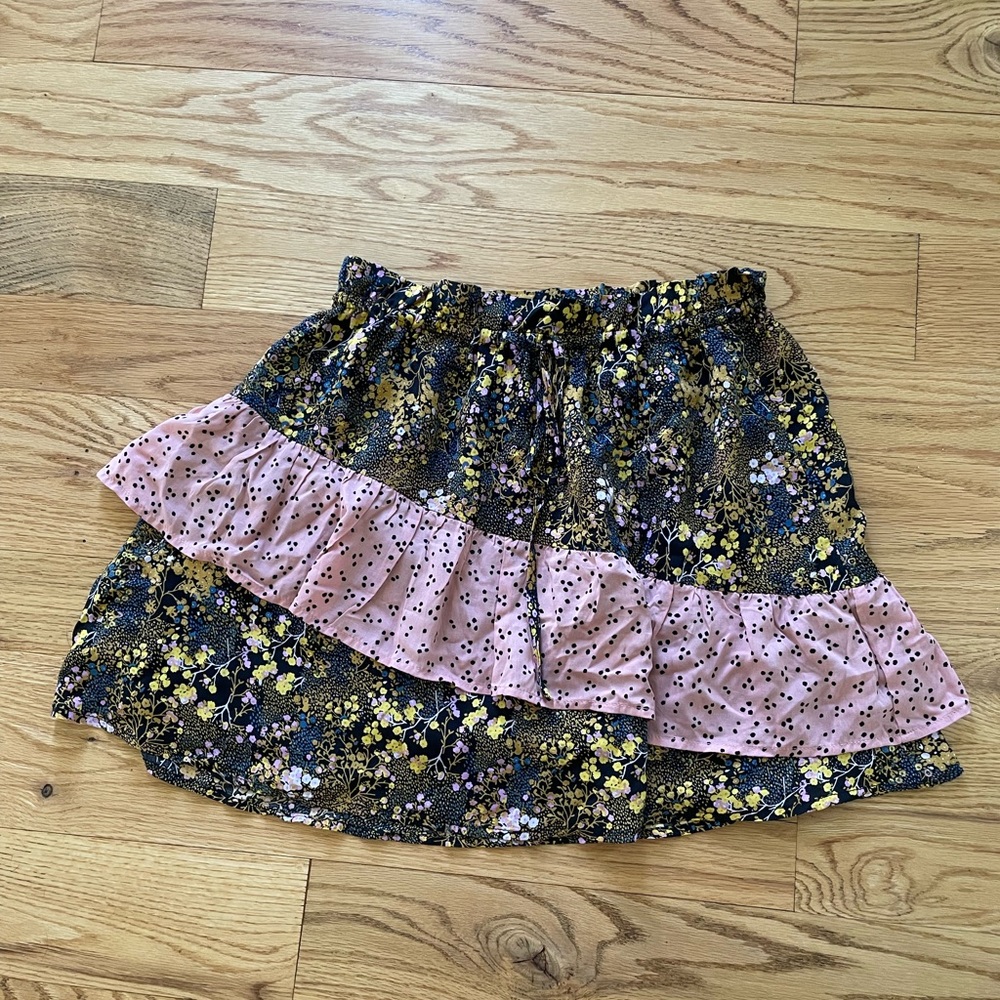 Urban Outfitters asymmetrical patterned skirt